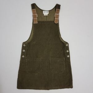 Vintage Byer Too Corduroy Workshop Overall Dress